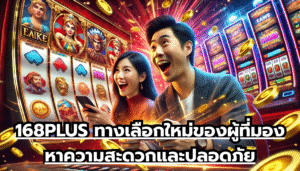 168PLUS ทางเลือกใหม่ของผู้ที่มองหาความสะดวกและปลอดภัย