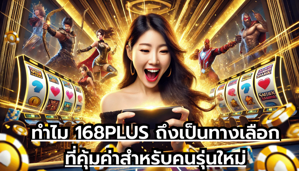 ทำไม 168PLUS ถึงเป็นทางเลือกที่คุ้มค่าสำหรับคนรุ่นใหม่