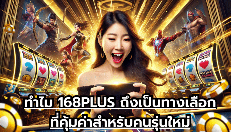 ทำไม 168PLUS ถึงเป็นทางเลือกที่คุ้มค่าสำหรับคนรุ่นใหม่