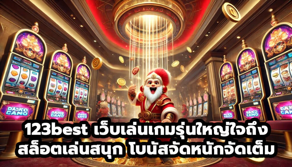 123best เว็บเล่นเกมรุ่นใหญ่ใจถึง สล็อตเล่นสนุก โบนัสจัดหนักจัดเต็ม-1