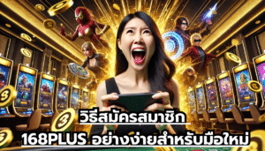 วิธีสมัครสมาชิก 168PLUS อย่างง่ายสำหรับมือใหม่