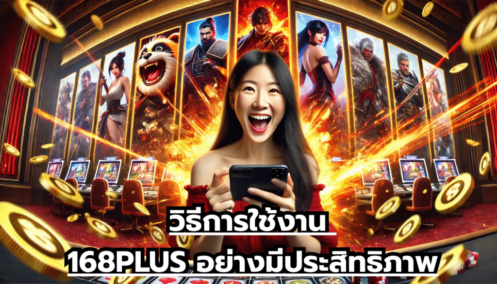 วิธีการใช้งาน 168PLUS อย่างมีประสิทธิภาพ