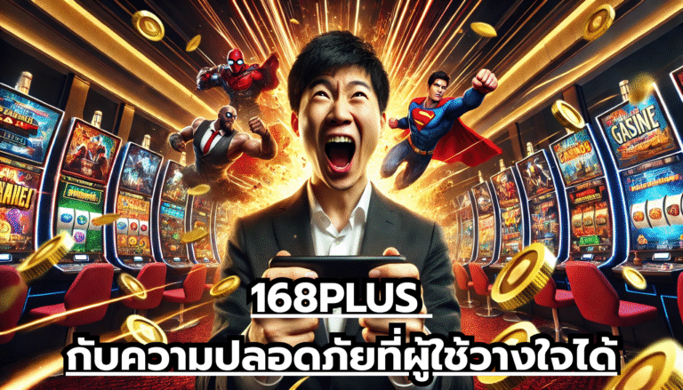 168PLUS กับความปลอดภัยที่ผู้ใช้วางใจได้
